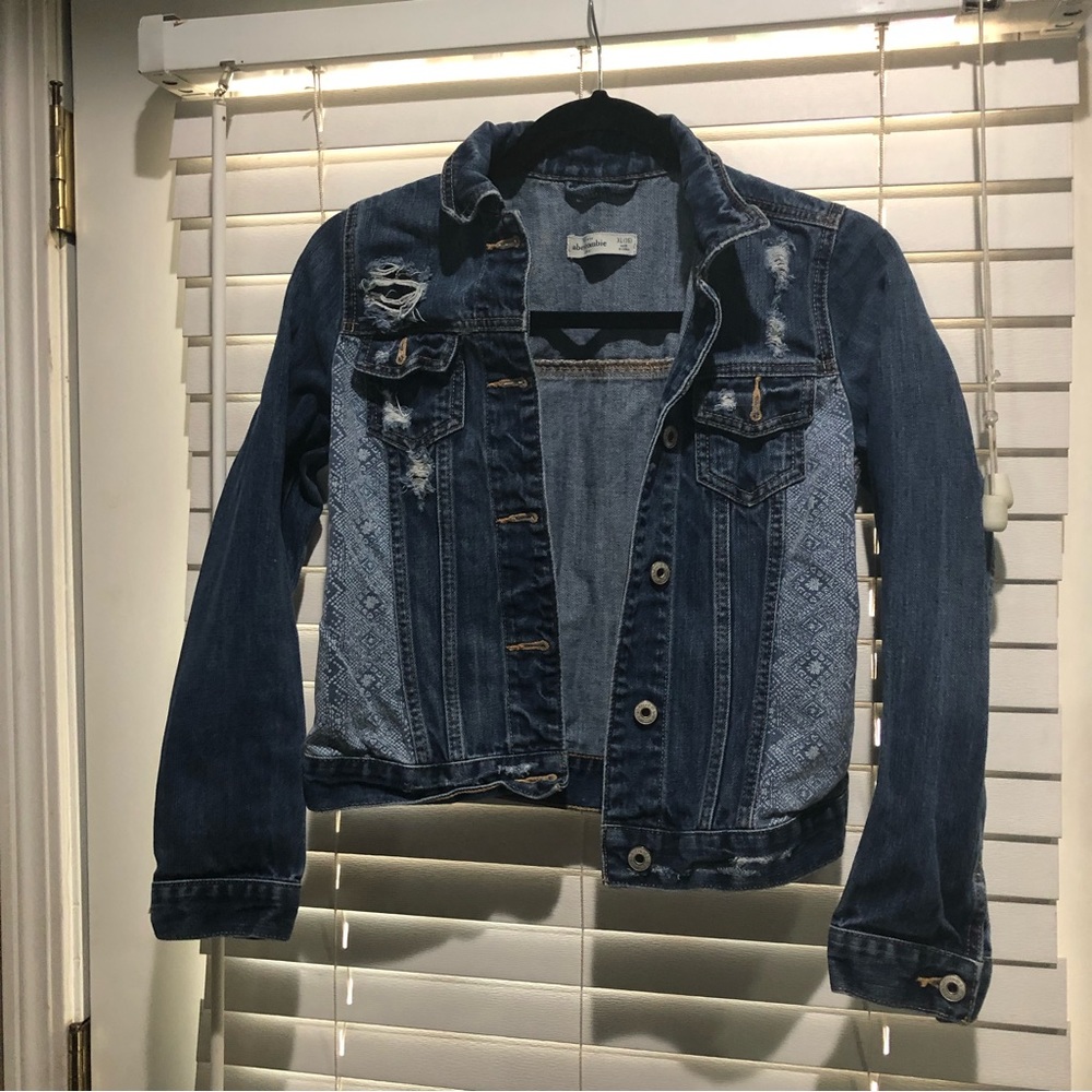 Abercrombie kids Jean jacket